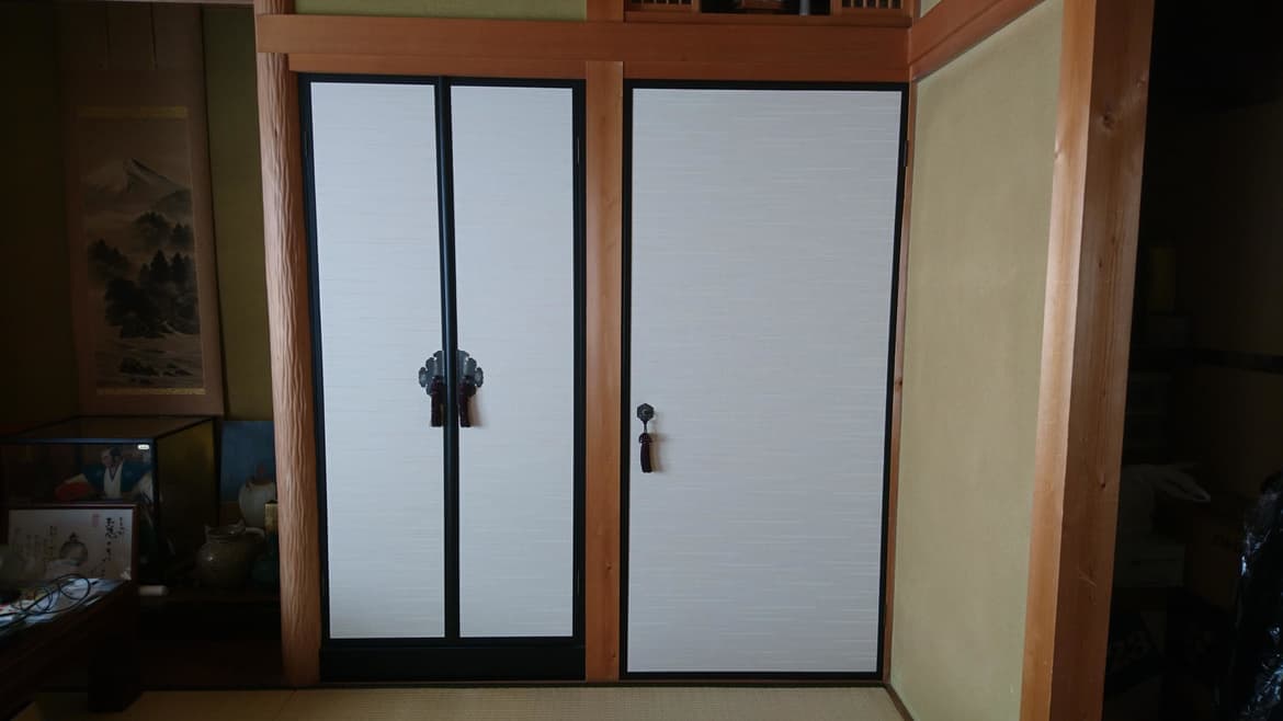 襖の張替え 半田市 | 半田市の建具修理なら藤井建具店