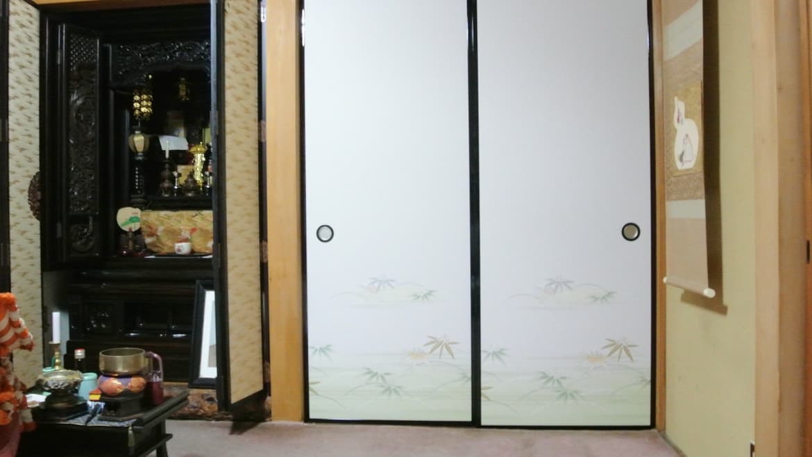 襖の張替え 半田市 | 半田市の建具修理なら藤井建具店